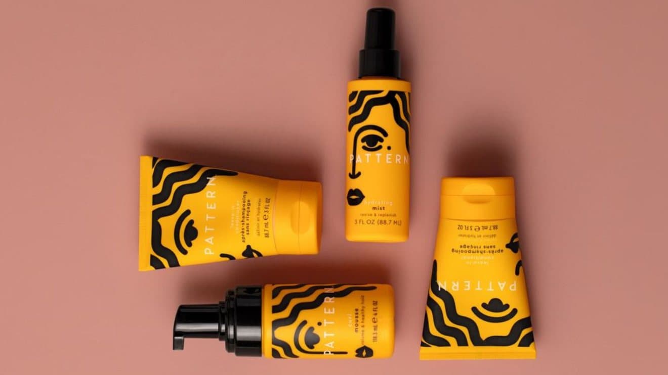 Colorful beverage products photographed in several distinct campaign setups